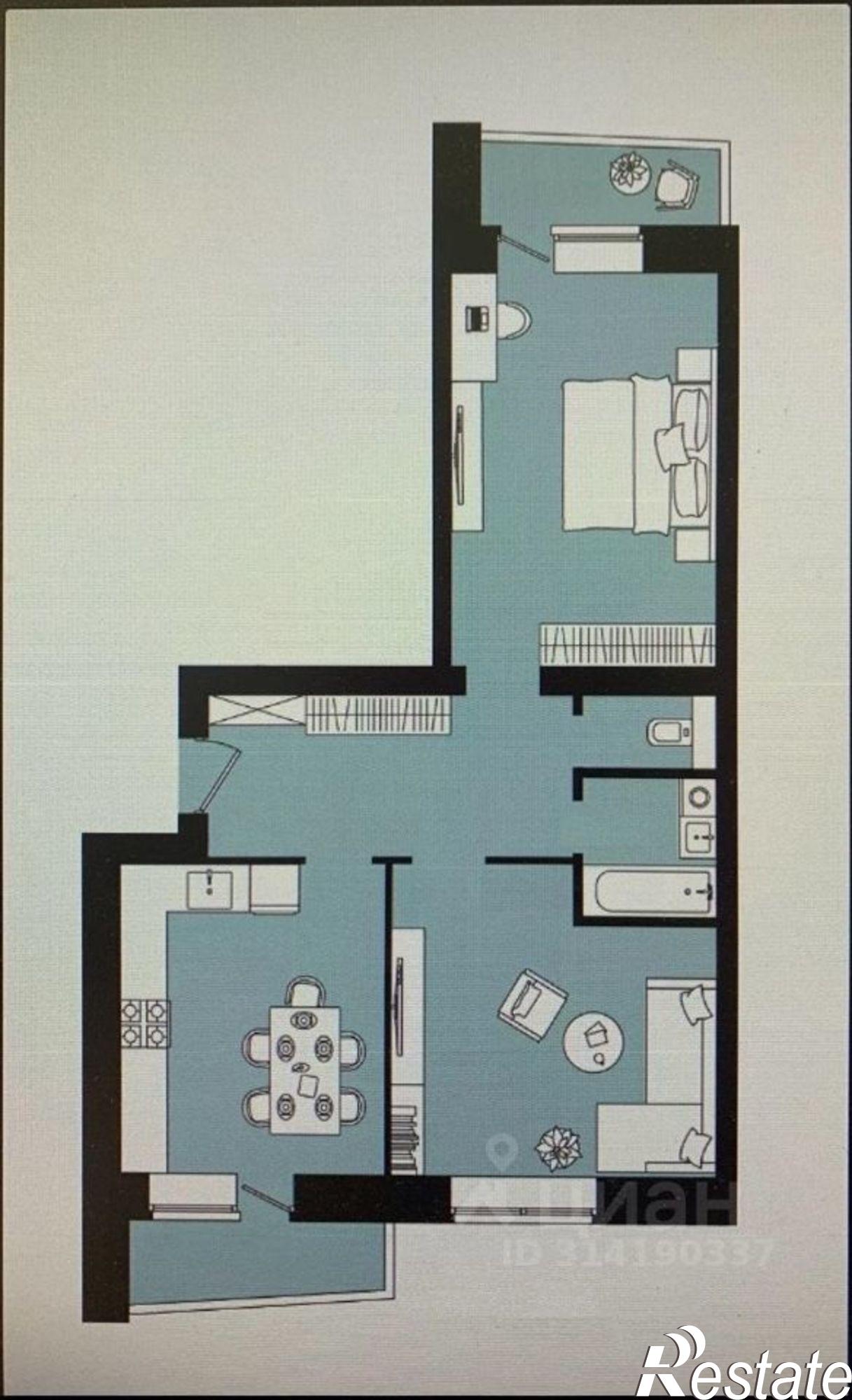 Купить квартиру за 6 900 000 рублей на ул Гагарина, 92