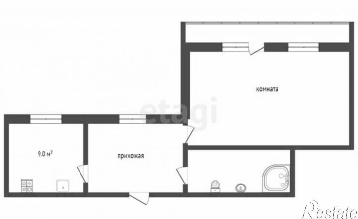 1-комн квартира проспект 70 лет Октября, 73 к1,  д. 73 к1
