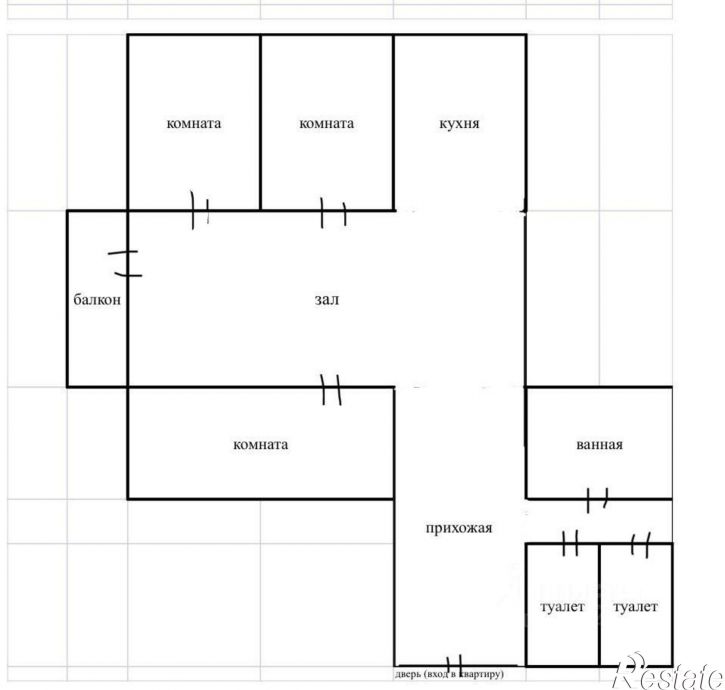 4-комн квартира ул Ульянова, 20А 1,  д. 20А 1,  к. 1