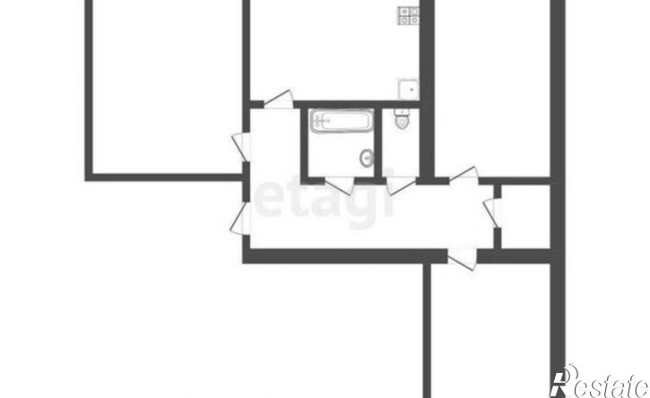 3-комн квартира улица Васенко, 7Г к2,  д. 7Г к2