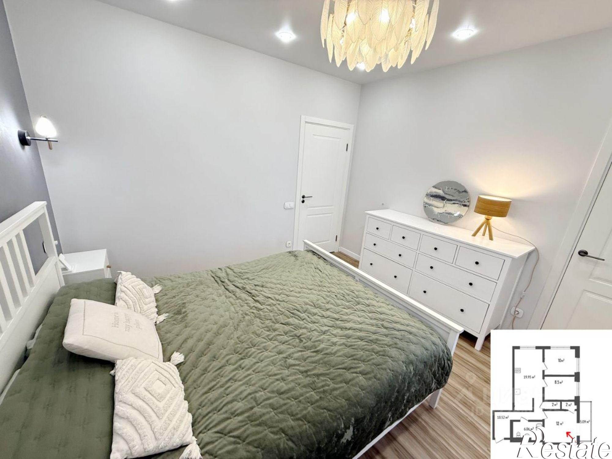 Купить квартиру за 10 950 000 рублей на улица Полежаева, 92