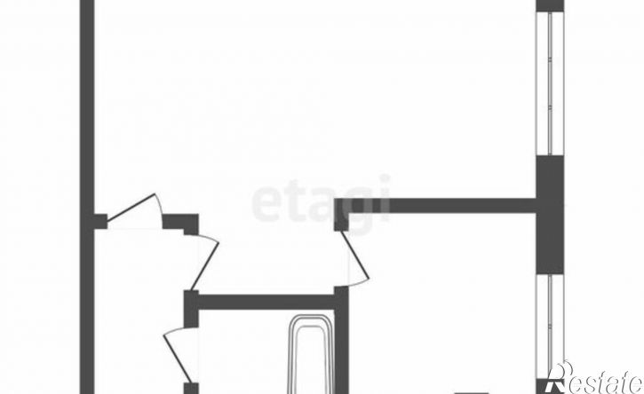 1-комн квартира ул Комарова, 3,  д. 3