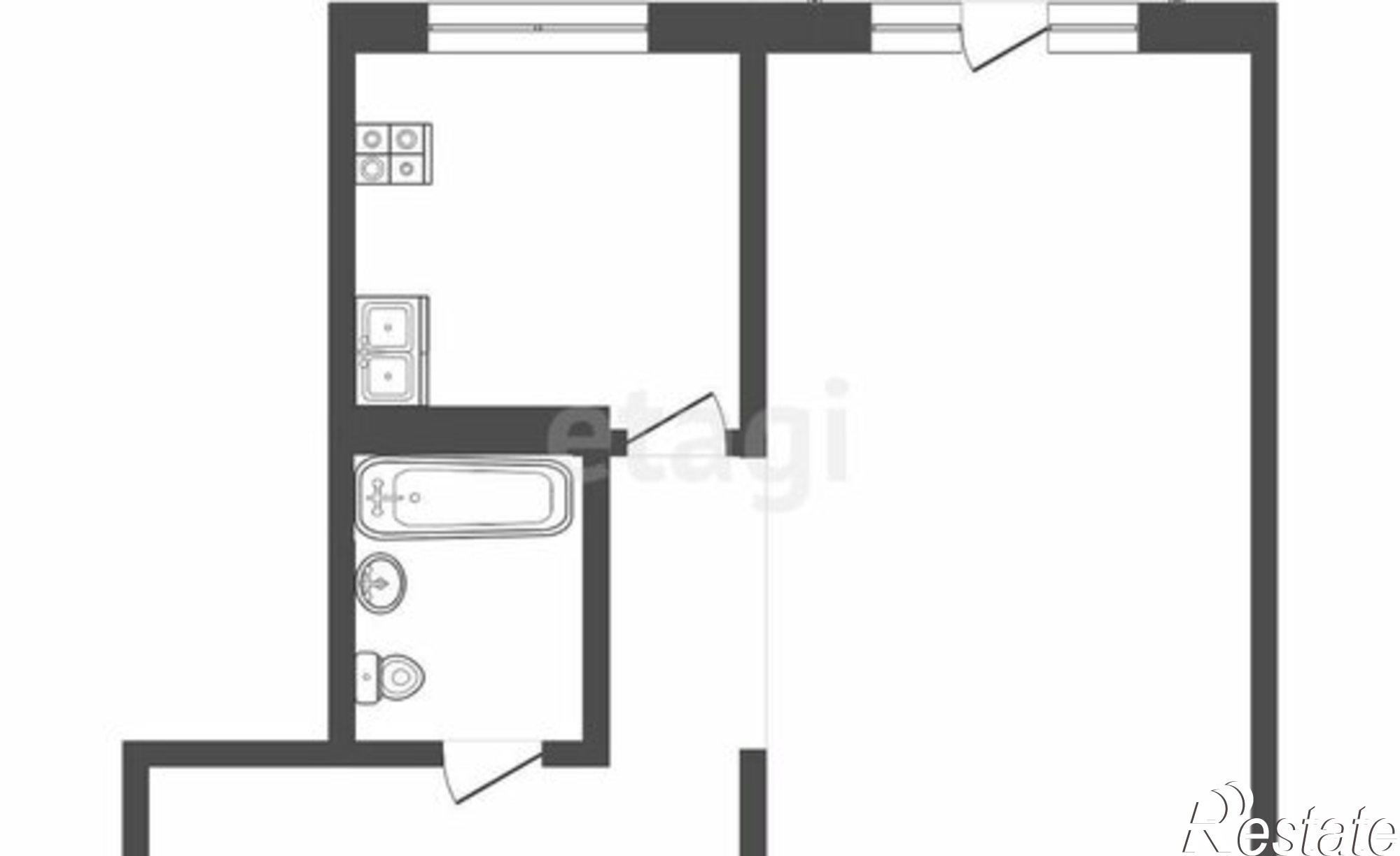 Купить квартиру за 3 800 000 рублей на улица Терешковой, 60