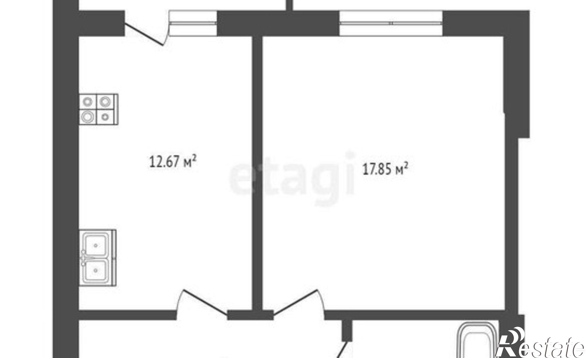 Купить квартиру за 6 050 000 рублей на проспект Российской Армии, 10