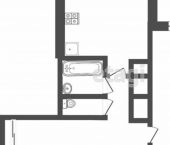 1-комн, 33кв м, этаж 3/9 ул Сущинского, 11А