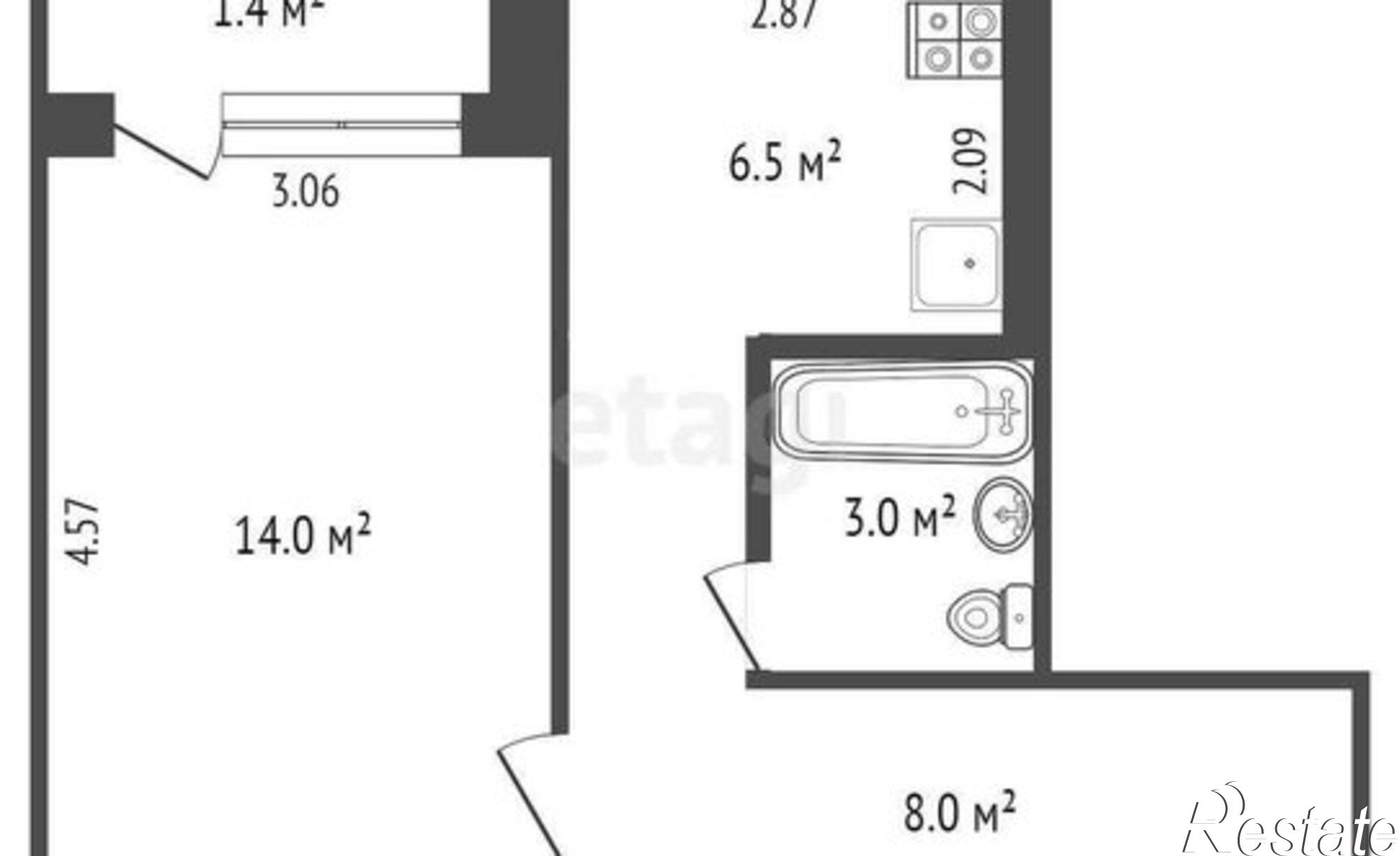 Купить квартиру за 3 000 000 рублей на Гожувская улица, 52