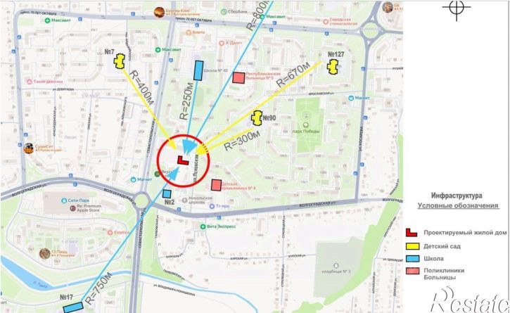 1-комн квартира в новом доме ул Псковская, 11,  д. 11