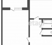 1-комн, 33кв м, этаж 3/9 ул Победы, 25 5