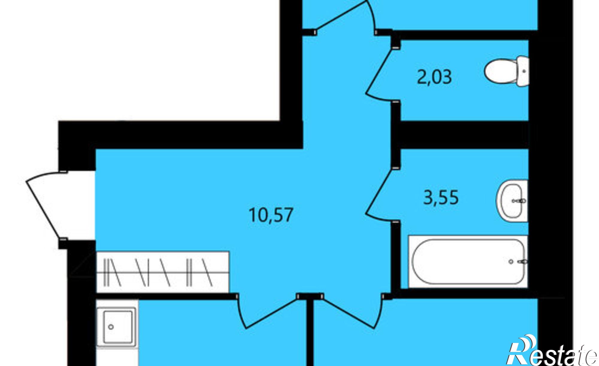 Купить квартиру за 7 224 120 рублей на улица Филатова, 15
