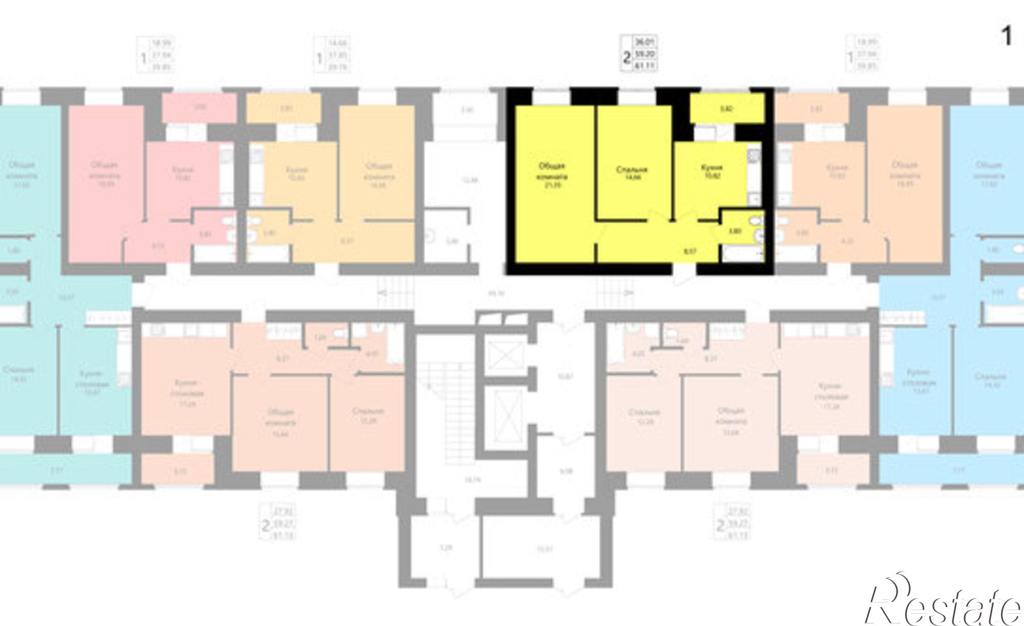 Купить квартиру за 6 416 550 рублей на ул Филатова, 15
