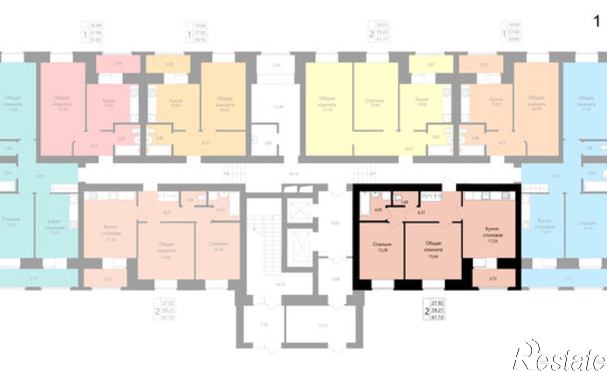 Купить квартиру за 6 816 000 рублей на улица Филатова, 15