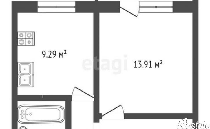 1-комн квартира Лямбирское шоссе, 7А,  д. 7А