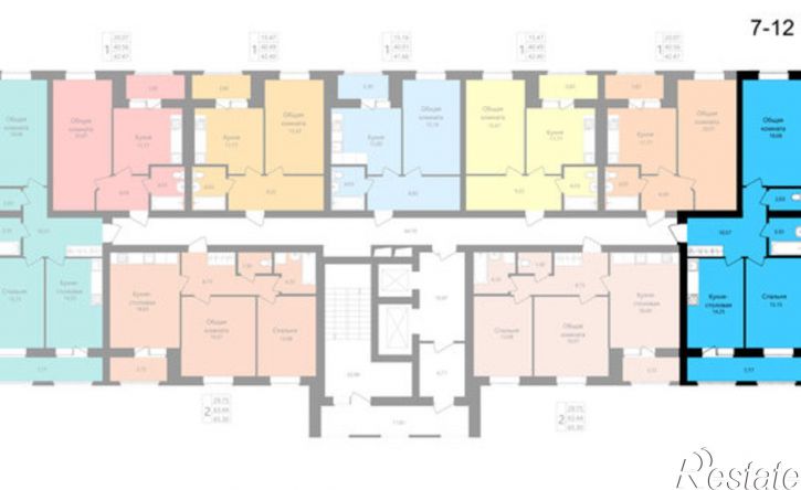 2-комн квартира в новом доме улица Филатова, 15,  д. 15