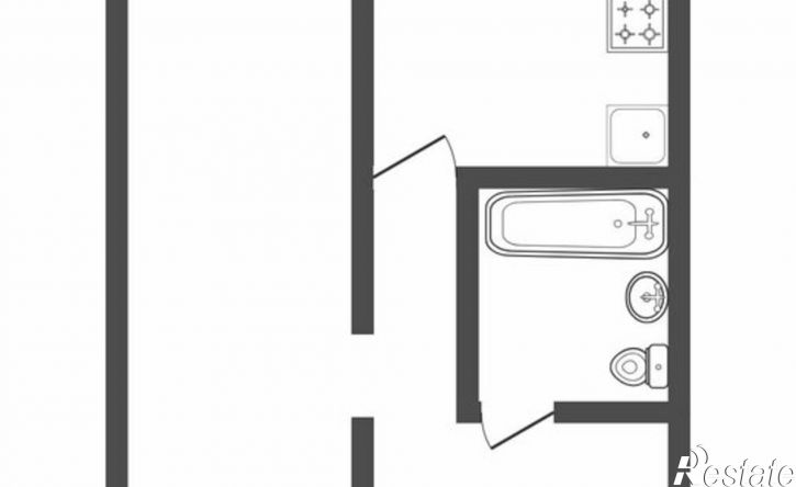 1-комн квартира улица Веселовского, 20,  д. 20