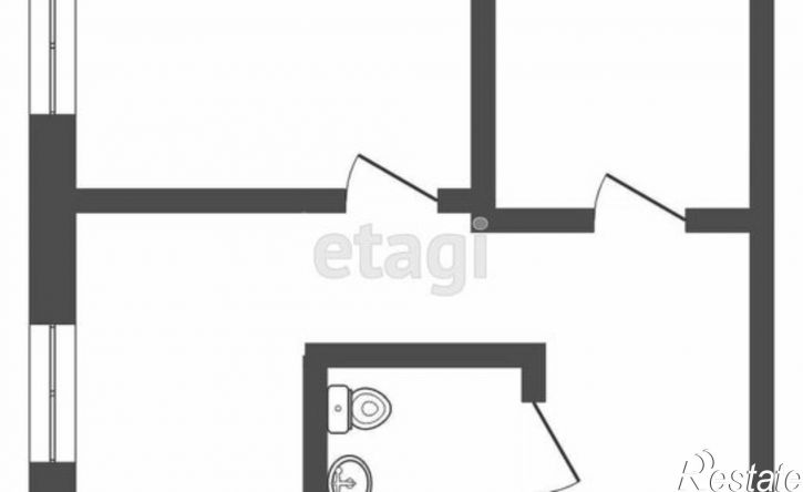 2-комн квартира Ярославская улица, 19 к2,  д. 19 к2