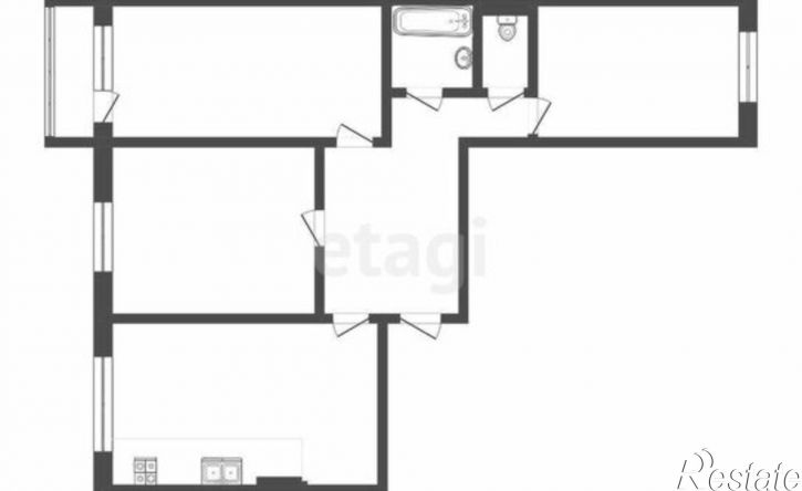 3-комн квартира ул Т.Бибиной, 11/1,  д. 11/1