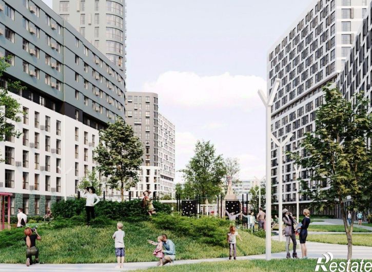 1-комн квартира в новом доме ул Полежаева, 120А,  д. 120А