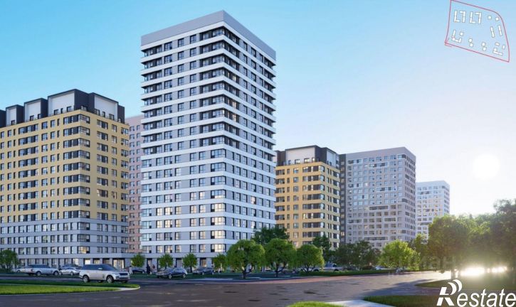 1-комн квартира в новом доме