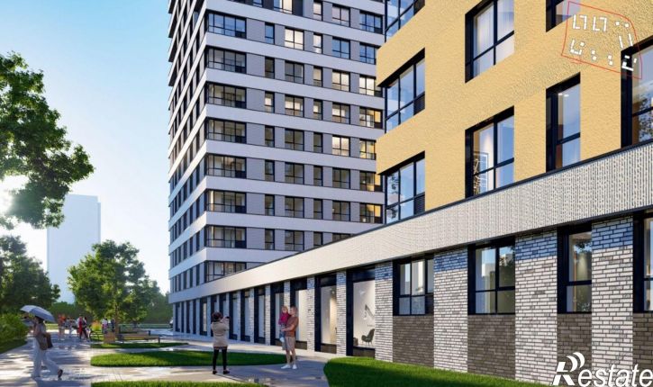1-комн квартира в новом доме