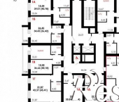 2-комн, 70 кв м, этаж 2/13 Рузаевская улица, 53