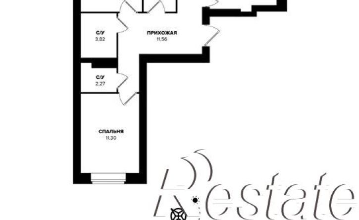 3-комн квартира в новом доме улица Косарева, 112А,  д. 112А